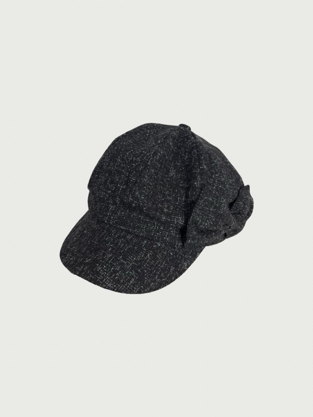 Charcoal Gray Newsboy Cap
